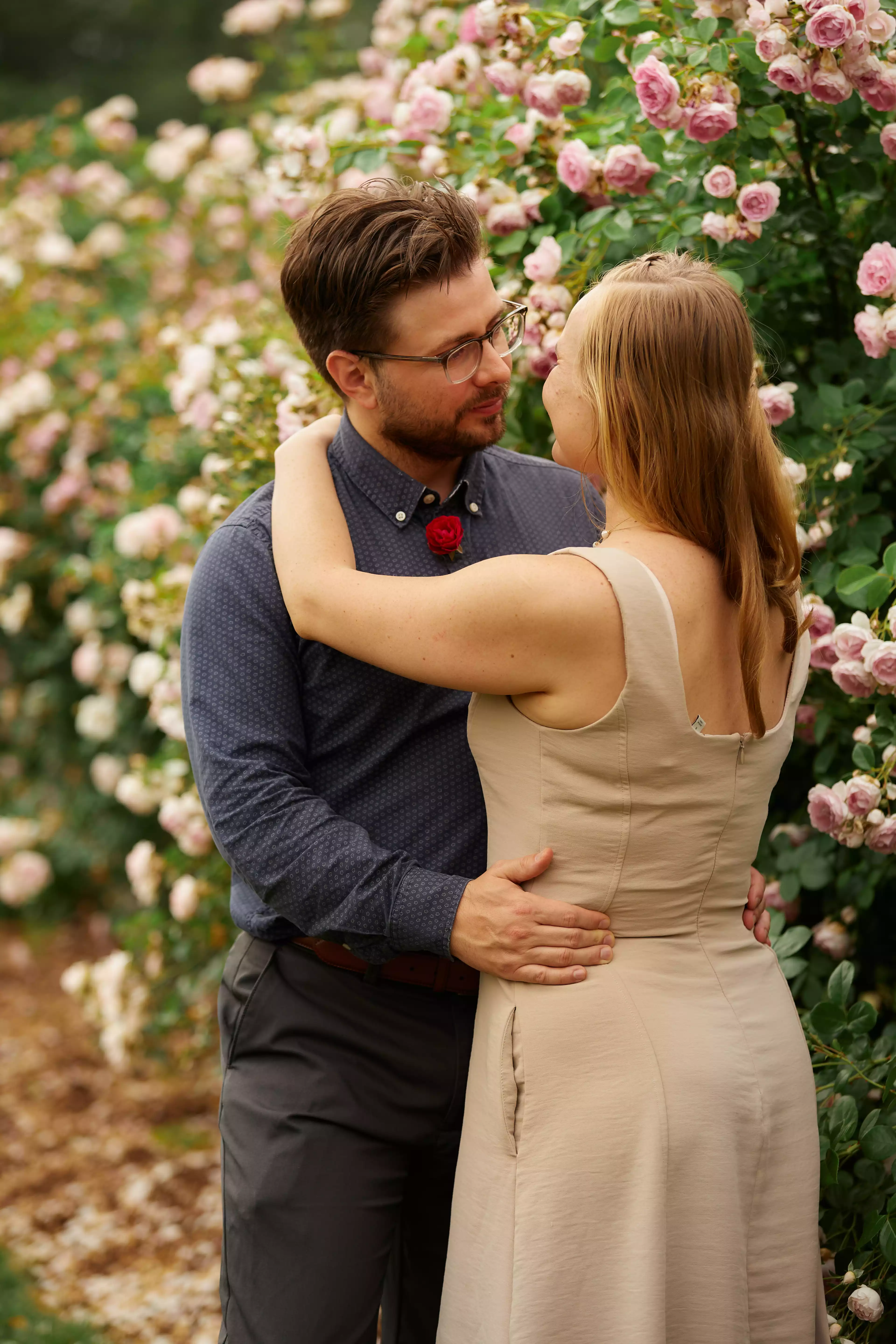 Couples session, romantic mood