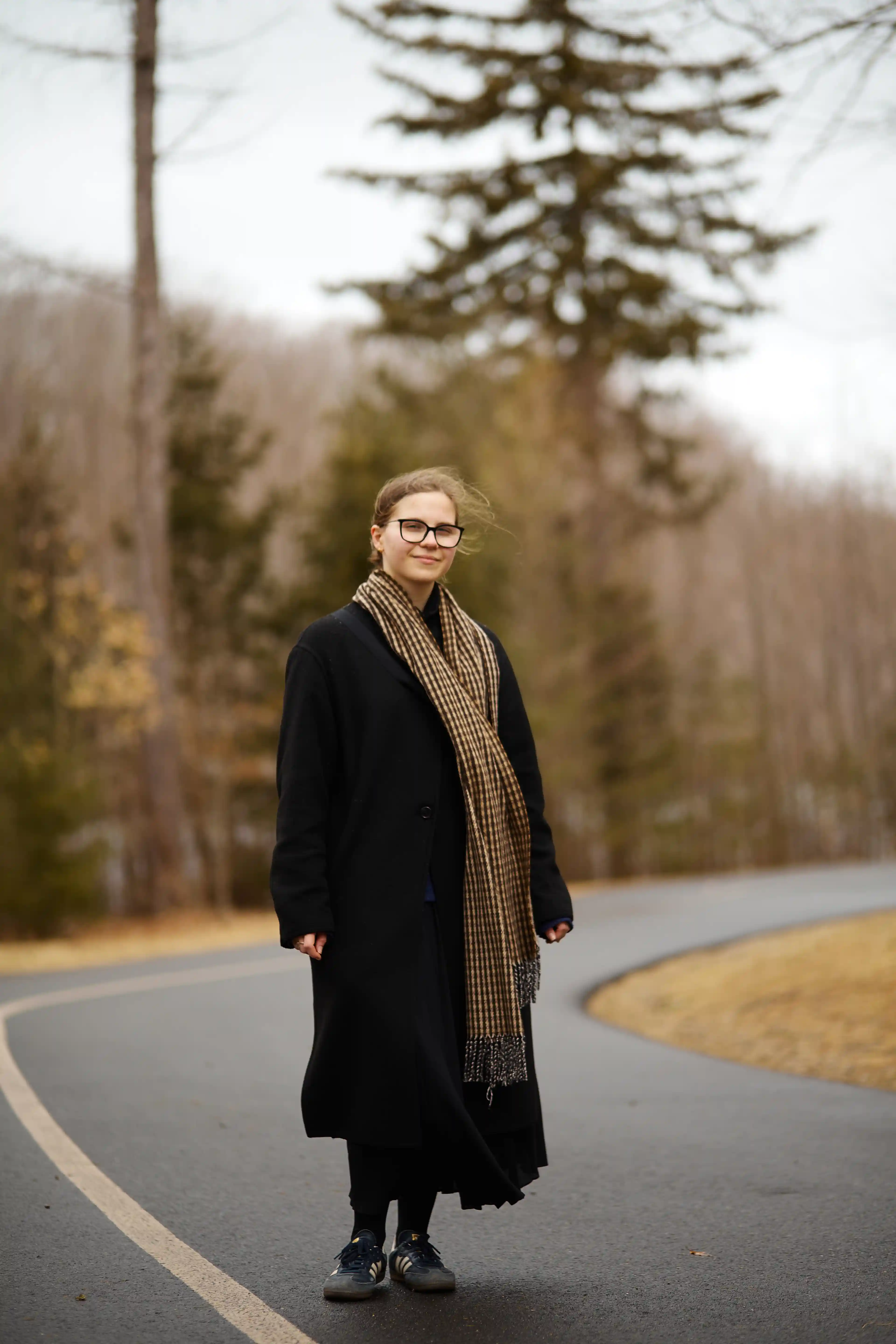 Portrait with confident expression