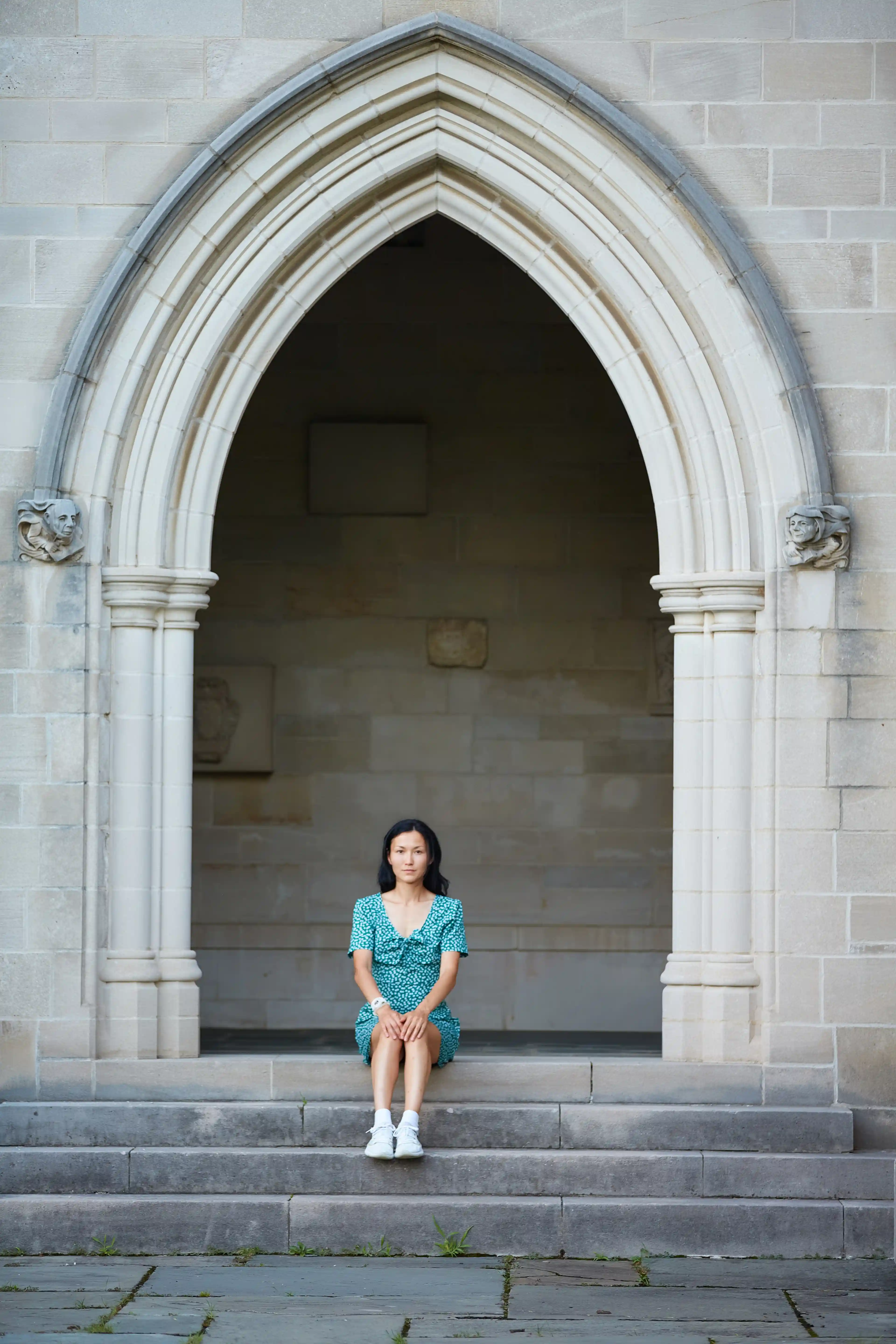 Portrait with flattering light
