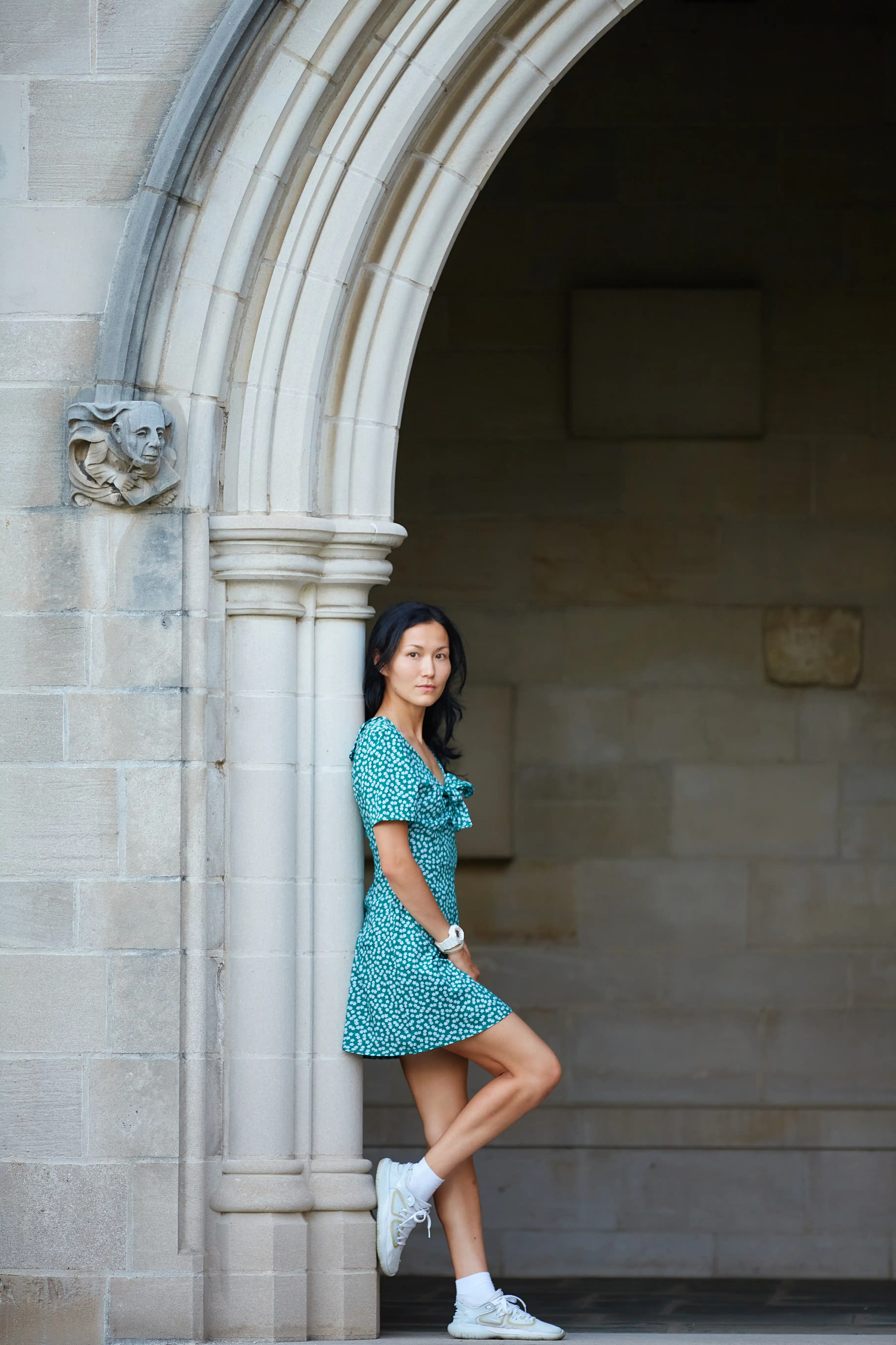 Soft portrait, editorial feel